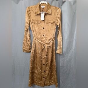 NWT Anthropologie Current Air Midi Dress Size S